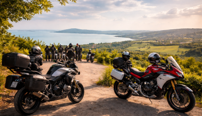 &Uacute;j kedvenc &uacute;tvonalat kaphatnak a motorosok: k&ouml;zel 200 kilom&eacute;teres zalai k&ouml;r indul a Balatont&oacute;l