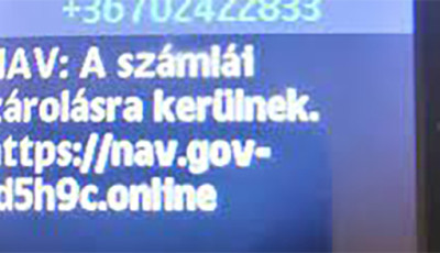 Vigy&aacute;zat, adathal&aacute;sz csal&oacute;k pr&oacute;b&aacute;lkoznak leh&uacute;zni a NAV nev&eacute;ben levelekkel, sms-ekkel!