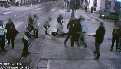 T&ouml;megvereked&eacute;s volt vas&aacute;rnap hajnalban Miskolc belv&aacute;ros&aacute;ban