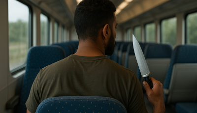 K&eacute;sel&eacute;s a vonaton - Előszőr arr&oacute;l panaszkodott a bet&eacute;pett mongol f&eacute;rfi, hogy meg akarj&aacute;k &ouml;lni, majd megk&eacute;selte utast&aacute;rs&aacute;t